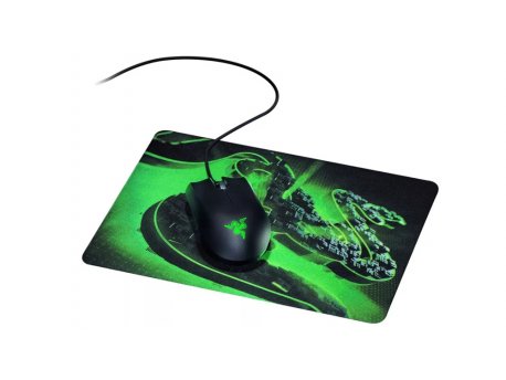 RAZER Abyssus Lite & Razer Goliathus Mobile Construct Mouse and Mouse Mat Bundle (RZ83-02730100-B3M1)