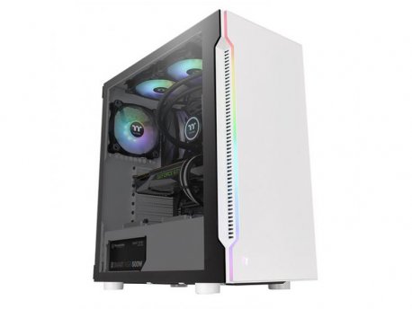 THERMALTAKE H200 TG RGB Snow midi kuciste