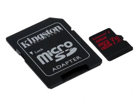 KINGSTON MICRO SD 32GB + SD adapter SDCR/32GB