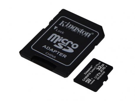 KINGSTON MICRO SD 32GB + SD adapter SDCS2/32GB