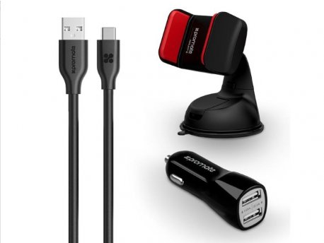 PROMATE CarKit-HM Ultra-Fast punjač za automobil Micro USB