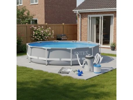 INTEX PRISM FRAME porodični bazen sa metalnim okvirom 3.66 x 0.76m