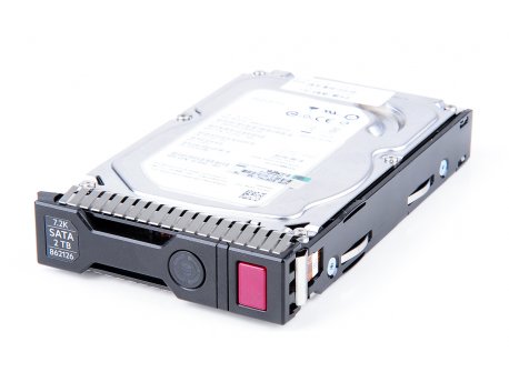 HP 2TB SATA 6G Midline 7.2K LFF (3.5in) SC 1yr Wty Remarket HDD (861676R-B21)