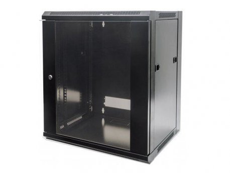 INTELLINET 19 Wallmount Cabinet, Flatpack, 15U, Black-600 x (711951)