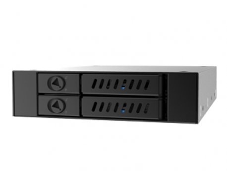CHIEFTEC CMR-225 2 x 2.5'' SATA crna fioka za hard disk