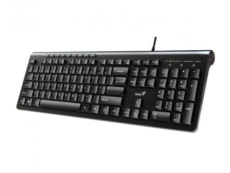 GENIUS SlimStar 230 USB US crna tastatura