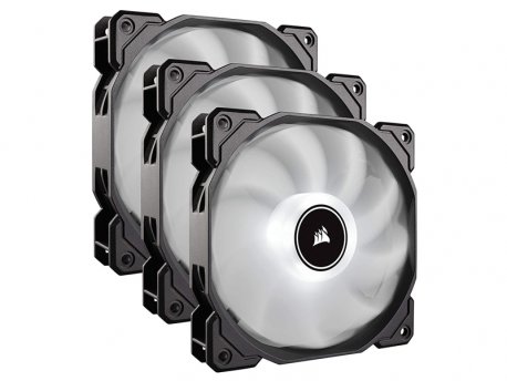 CORSAIR Ventilator 12cm AF120 x3 white LED (CO-9050082-WW)