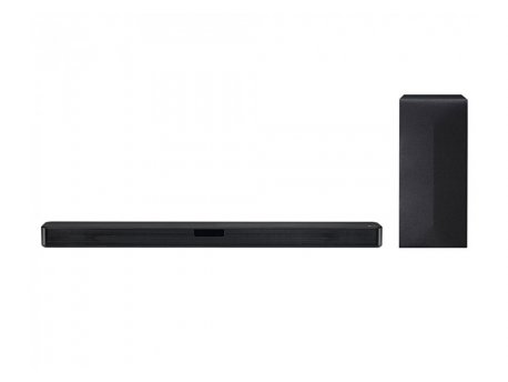 LG SN4 soundbar, 2.1, 300W, WiFi Subwoofer, Bluetooth, Black
