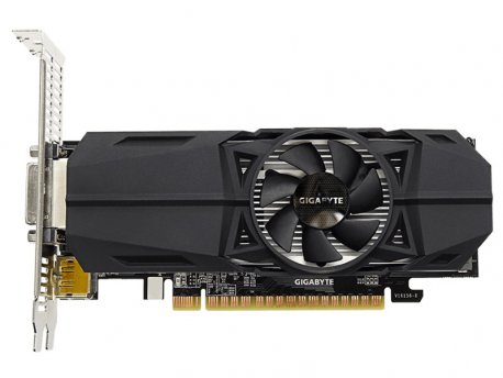 GIGABYTE NVidia GeForce GTX 1050 Ti, 4GB, 128bit, GV-N105TOC-4GL rev.1.0
