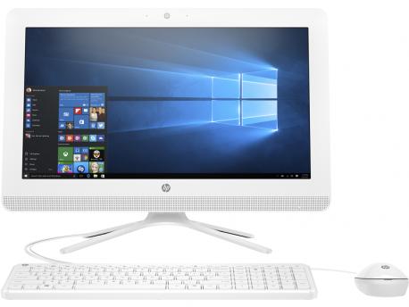 HP AIO 20-c400ny, Intel® Celeron® J4005, 4GB, 500GB SATA, 19,5'' LED AG FHDFreeDOS, Snow White (4PR58EA)