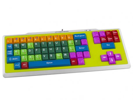 ESPERANZA EK121 - Standardna žična edukativna tastatura za decu
