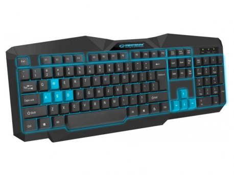 ESPERANZA EGK201B - Žična USB gaming tastatura, plava