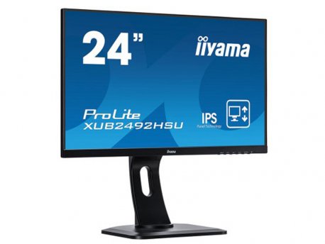 IIYAMA ProLite, 24, ULTRA SLIM LINE , Full HD, IPS, 4ms, Zvučnici, XUB2492HSU-B1