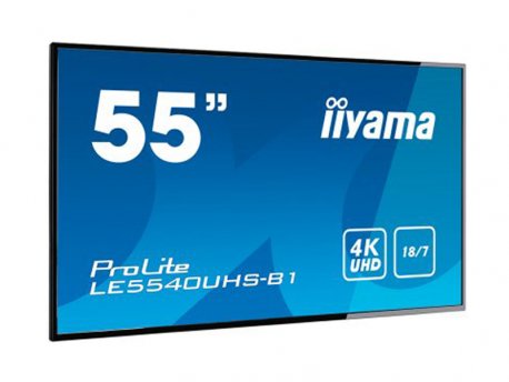 IIYAMA 55, 4K - Ultra HD, AMVA, 8ms, Zvučnici, LE5540UHS-B1