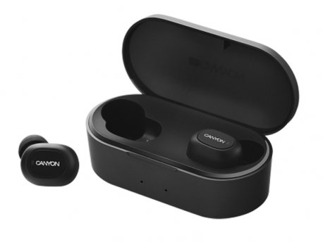 CANYON TWS Bluetooth sport slušalice, sa mikrofonom, BT V5.0, RTL8763BFR, CND-TBTHS2B