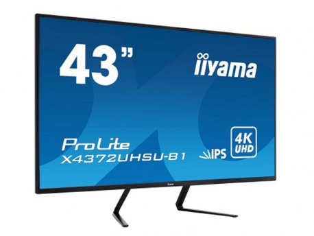 IIYAMA 43, UHD, IPS, 4ms, Zvučnici, X4372UHSU-B1