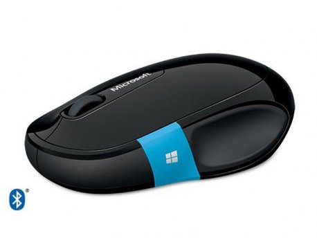 MICROSOFT Sculpt Comfort Mouse, Bluetooth, Black, H3S-00002