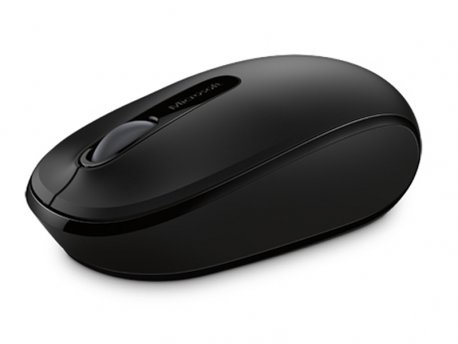 MICROSOFT Wireless Mobile Mouse 1850, Black, U7Z-00004