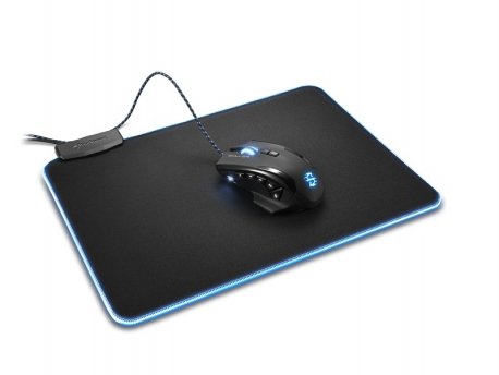 SHARKOON 1337 Gaming RGB Mat podloga za miš