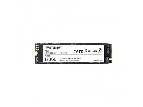 PATRIOT M.2 NVMe 128GB Patriot P300 1600MBs/600MBs P300P128GM28