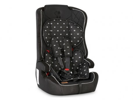 LORELLI BERTONI Auto Sedište Explorer 9-36kg Black Crowns (2020)