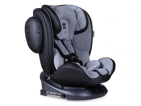 LORELLI BERTONI Auto Sedište Aviator Isofix (0-36kg) Black / Light Grey