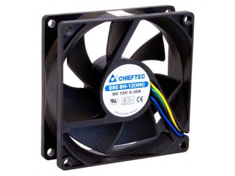 CHIEFTEC Ventilator AF-0825PWM 80mm x 80mm x 25mm