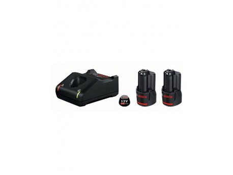 BOSCH plavi alat Bosch starter set 2 x akumulator GBA 12V 6,0 Ah + punjač GAL 12V-40