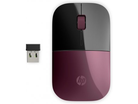 HP Z3700 Wireless Mouse Black/Plum (7UH89AA)