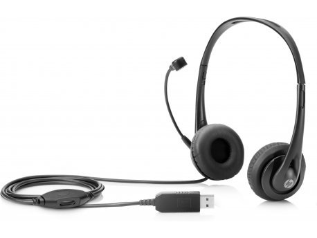 HP Stereo USB Headset T1A67AA