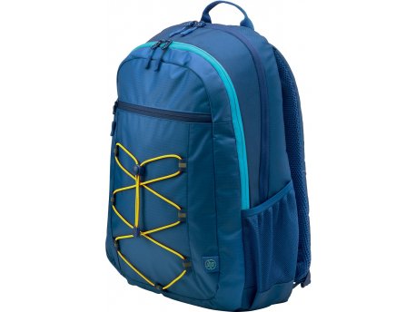 HP Ranac 39.62 cm (15.6'') Active Backpack (Navy Blue/Yellow) (1LU24AA)