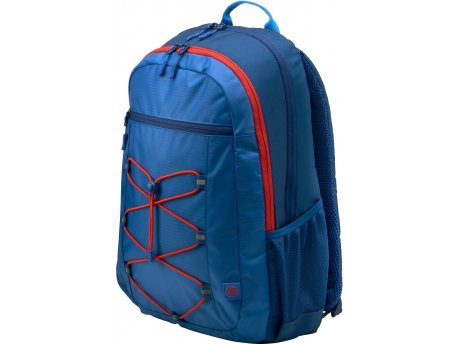 HP Ranac 39.62 cm (15.6'') Active Backpack (Marine Blue/Coral Red) (1MR61AA)