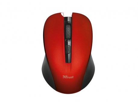 TRUST Mydo Silent Click bezicni  Mouse - red