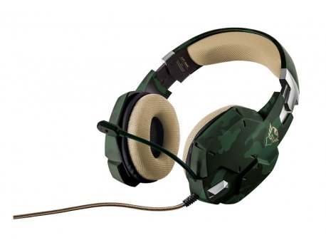 TRUST Gaming GXT 322C Carus Jungle Camo Headset maskirni-zeleni