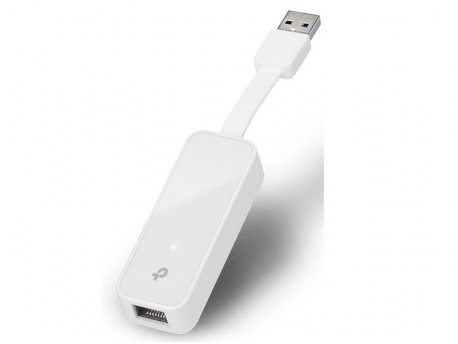 TP LINK USB UE300 to Gigabit Ethernet Network, 1x LAN, USB 3.0