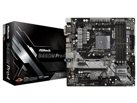 ASROCK B450M PRO4