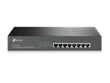 TP LINK Switch Gigabit/10x RJ45/10/100/1000Mbps/1xSFP/8xPoE+/Desktop metalno kuciste (TL-SG1210P)