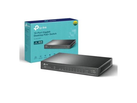 TP LINK TL-SG1210P 10-portni gigabitni desktop switch sa 8 PoE+ portova