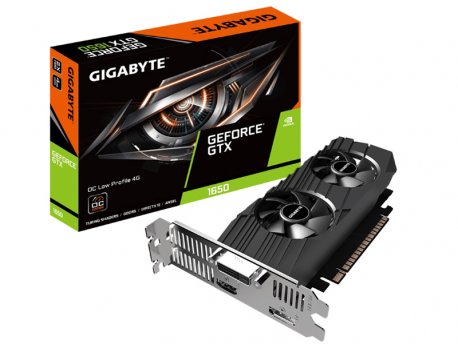 GIGABYTE NVidia GeForce GTX 1650 4GB 128bit GV-N1650OC-4GL 1.0