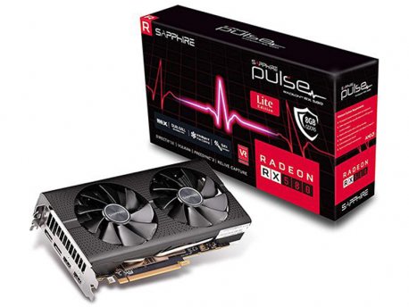 SAPPHIRE AMD Radeon SAPPHIRE PULSE RX 580, 8GB, 256-bit, 11265-67-20G