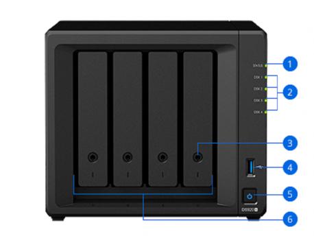 SYNOLOGY DS920+ NAS uređaj