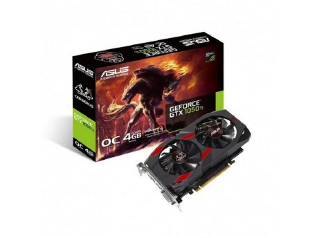 ASUS NVD GTX 1050Ti 4GB DDR5 128bit CERBERUS-GTX1050TI-O4G