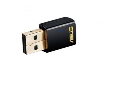 ASUS USB-AC51 AC Dual-band Wireless-AC600 USB Adapter, WPS, Graphical Easy Interface