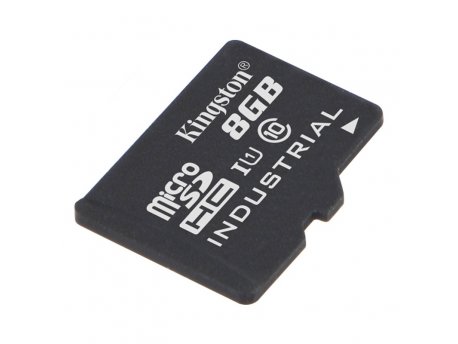 KINGSTON MicroSDHC 8GB Class 1 U1 UHS-I 90MB/s-20MB/s SDCIT/8GBSP Industrial