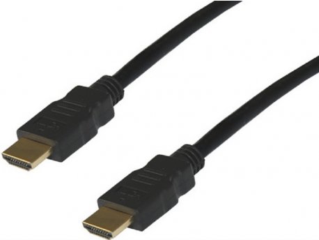 Assmann MONITOR Cable, High Speed HDMI 4K with Ethernet, HDMI/HDMI M/M, 2m, Gold Plated, Shielded (AK-330107-020-S)