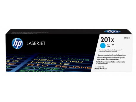 HP Toner 201X High Yield Cyan CF401X