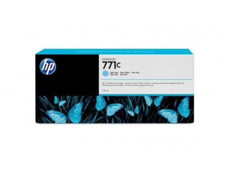 HP No. 771C 775-ml Light Cyan Designjet Ink Cartridge za Ploter Z6200 [B6Y12A]