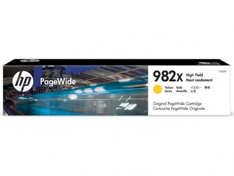 HP 982X High Yield Yellow Original PageWide Cartridge