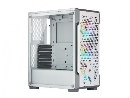 CORSAIR ICUE 220T RGB kaljeno staklo, belo Gaming midi kuciste (CC-9011174-WW)
