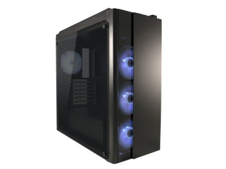 LC POWER GAMING 993B-ON COVERTAKER USB3.0 RGB FAN BLACK